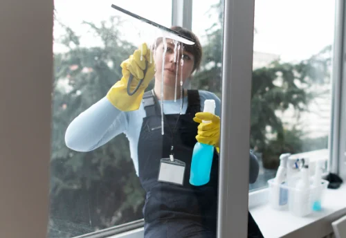 Nettoyage de vitres intérieures et extérieures à Vallière